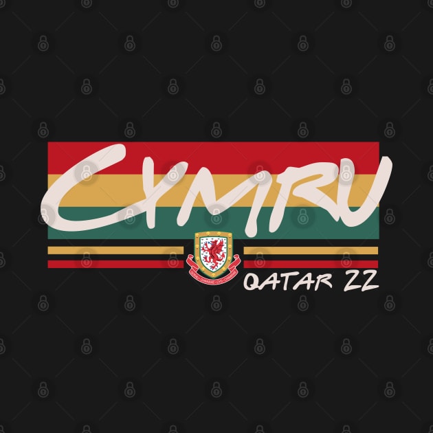 Cymru Qatar, Yma O Hyd, Welsh football supporter by Teessential