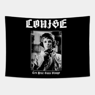 Vintage horor classic les yeux sans visage Tapestry