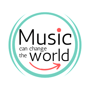 Music can change the world design for music lovers T-Shirt