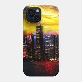 Skyline by Night Phone Case