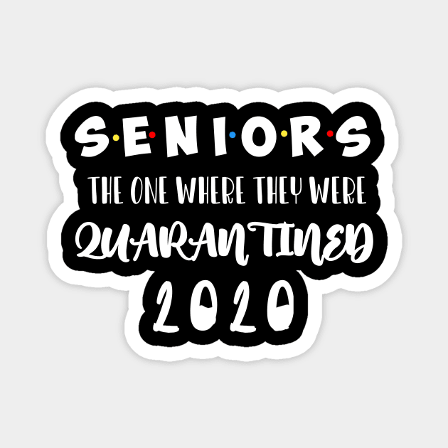 Seniors the one where they were Magnet by Sakha store