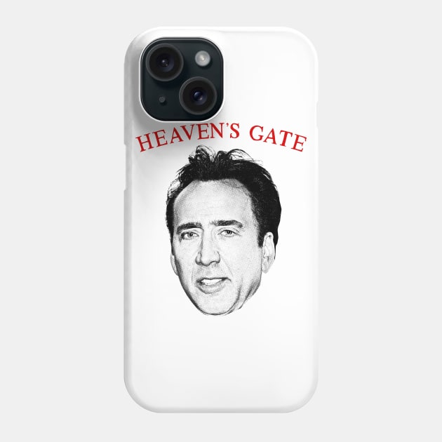 Nic Cage / Heaven's Gate Meme Parody Design Phone Case by DankFutura