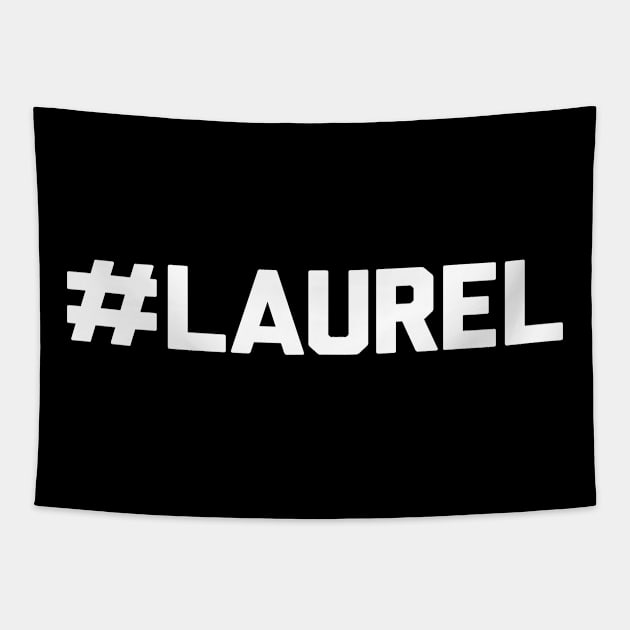 Hashtag Laurel Tapestry by A Magical Mess