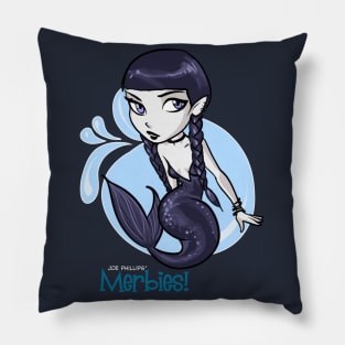 Goth Merbie Pillow