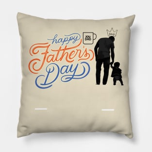 happy fathers day Pillow