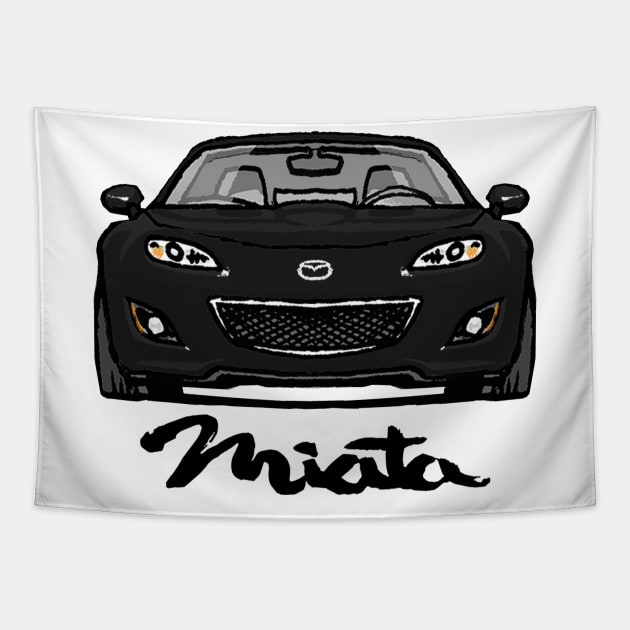 MX5 NC2 Black Tapestry by Woreth