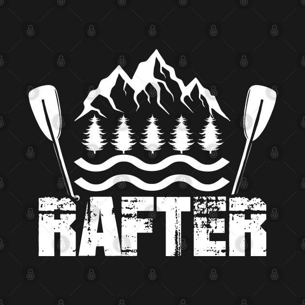 Team Raft Rafting White Water Rafter by dr3shirts