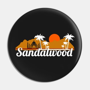 Sandalwood Pin