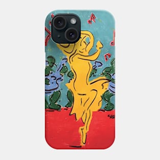 YELLOW DANCER Phone Case