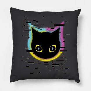 CMY Cat Pillow