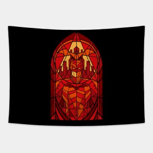 Stained Glass Vengance Tapestry