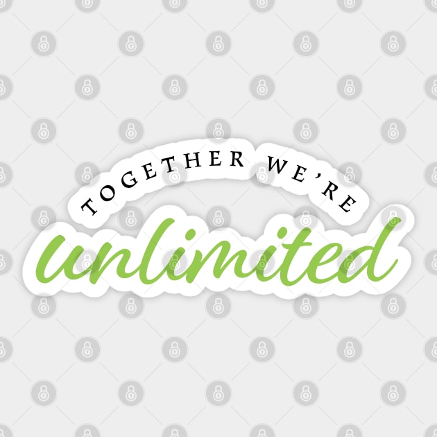 redesignBroadway Together We're Unlimited - Wicked - Defying Gravity T-Shirt