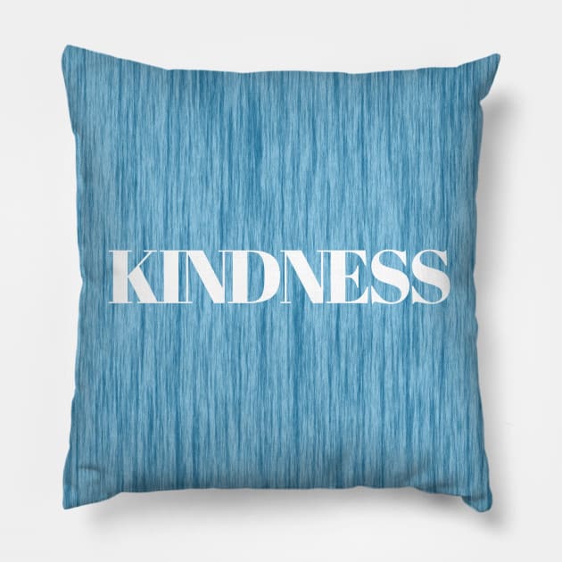 Kindness Paint Color Charity Pillow by Charitee