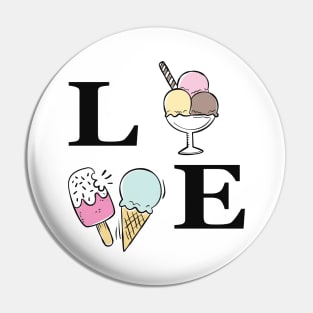 Ice Cream - Love Pin