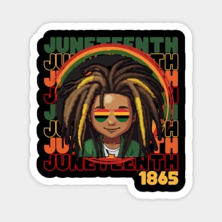 Juneteenth 19th 1865 Juneteenth Freedom Day Magnet