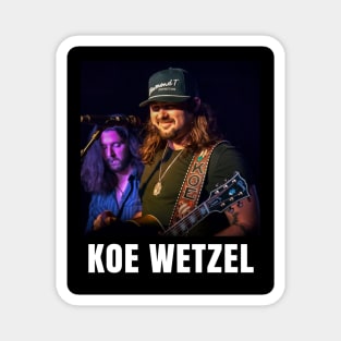 Mens Funny Koe Wetzel Gift For Music Fans Magnet