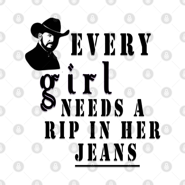 every girl needs a little rip in her jeans yellowstone by fanidi