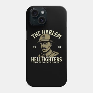 The Harlem Hellfighters - WW1 Infantry Regiment Phone Case