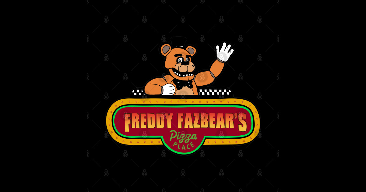 Freddy Fazbear's Pizza Place - Fnaf - Sticker | TeePublic