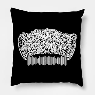 Meaningless Screaming stylized logo Pillow