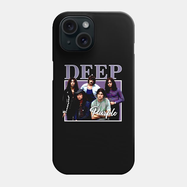 Burn Bright in Style Deep Band-Inspired Apparel for Trendsetting Phone Case by Tuck Diana Pilkington