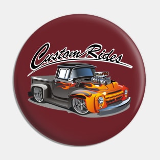 Cartoon lowrider Pin