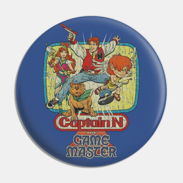 Captain N: The Game Master 1989 Pin by JCD666