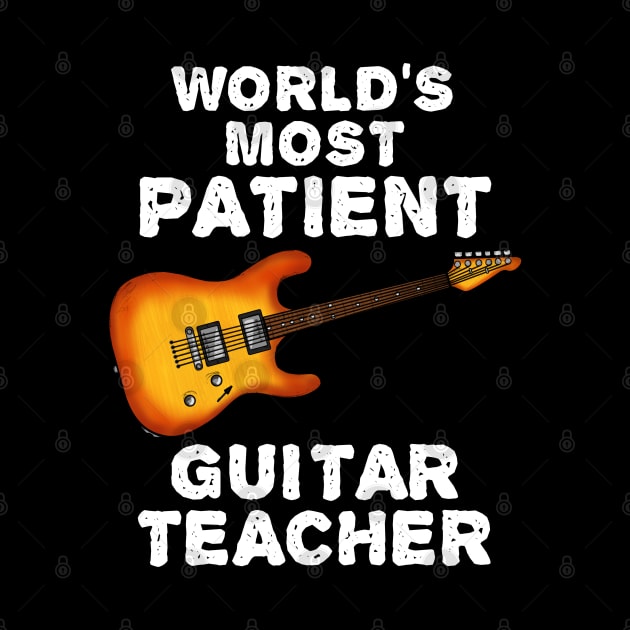 World's Most Patient Guitar Teacher, Electric Guitarist Funny by doodlerob