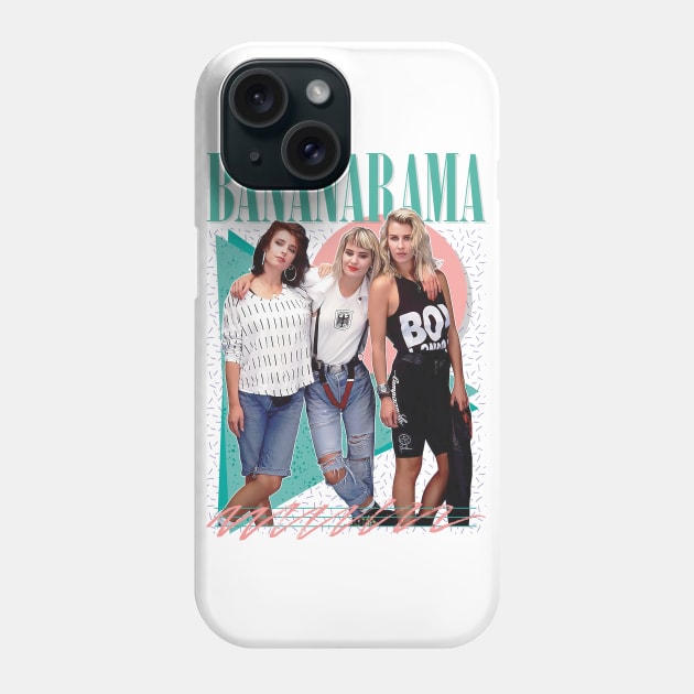 Bananarama - Retro 80s Fan Art Design Phone Case by DankFutura