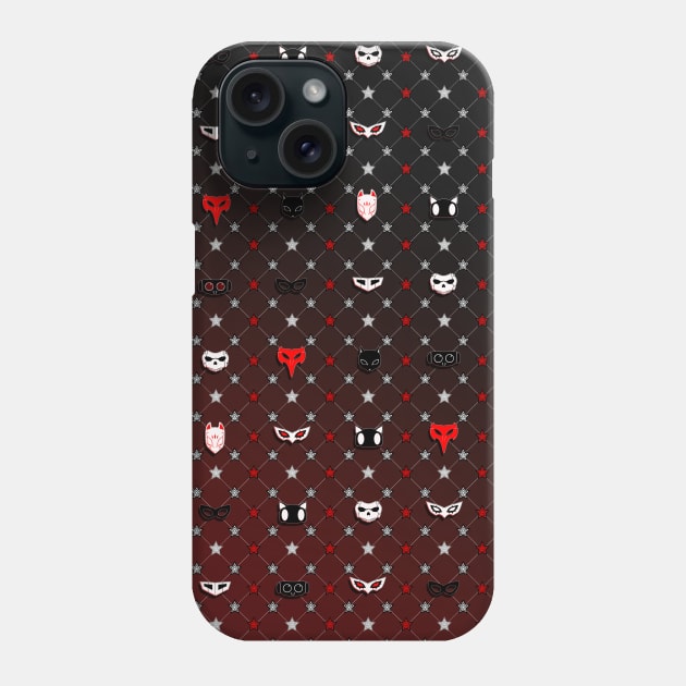 Persona 5 Pattern Phone Case by MeMinch