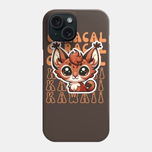 Kawaii caracal Phone Case