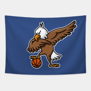 Dabbing dab American Eagle basketball Tapestry