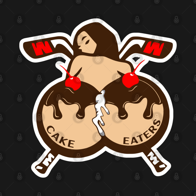 CAKE EATERS HOCKEY by Mutha_Puckin_Logos