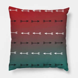 Seamless Arrow Pattern Pillow