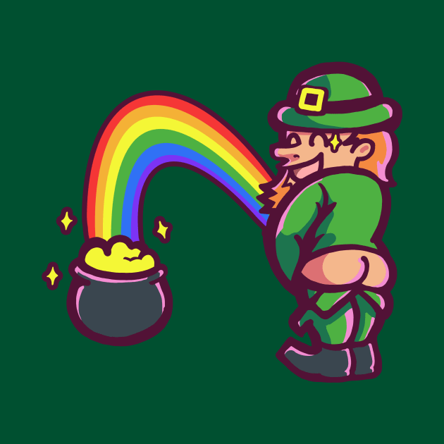 Piss The Rainbow by WOVENPIXLS