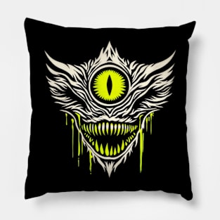 One eyed cyclops monster Pillow