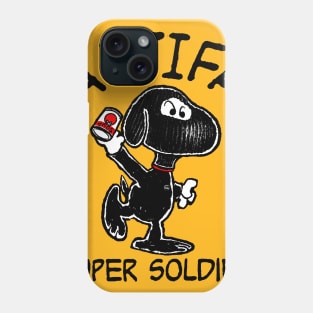 ANTIFA SOUPER SOLDIER Phone Case