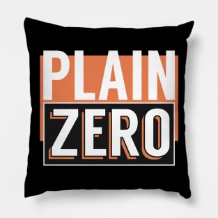 Plain Zero Pillow