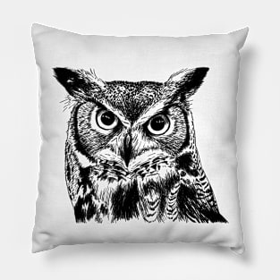 owl face Pillow