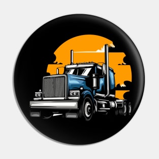 american truck lover Pin