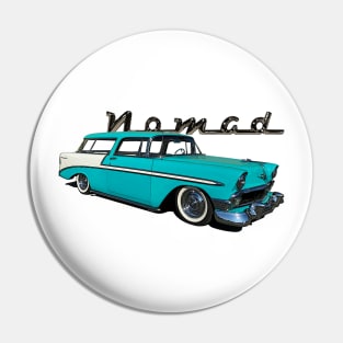 1956 Chevy Nomad Custom Turquoise Pin