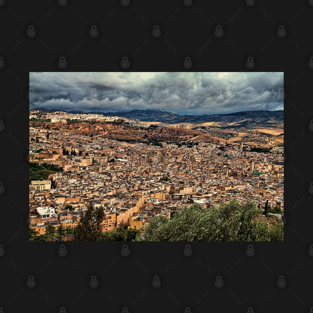 Morocco. Fes. Panoramic view. by vadim19