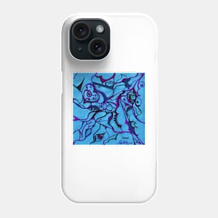 "Carousel" abstract art product Phone Case