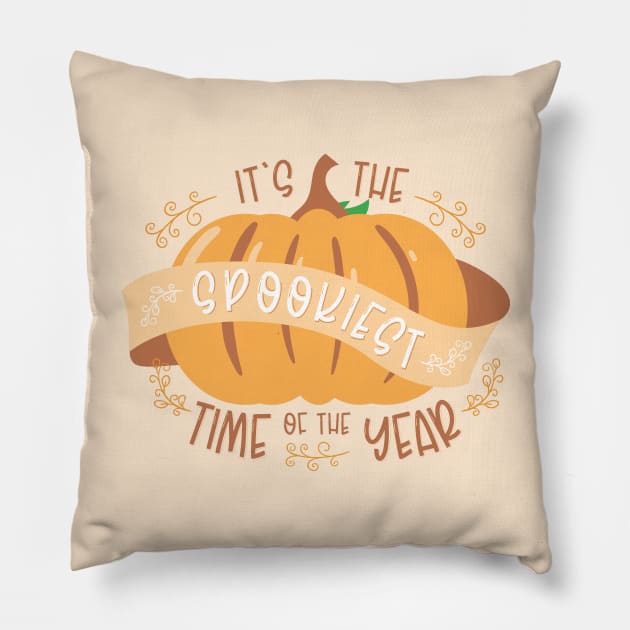 Spooky Pumpkin Pillow by RachelKrueger