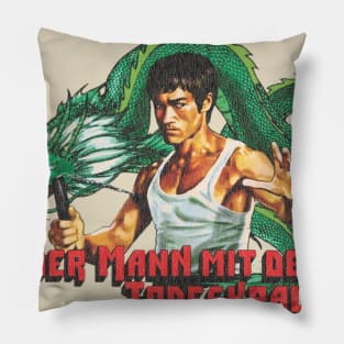 Kung Fu Dragon 1973 Pillow