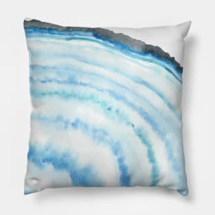 Watercolor geode Pillow