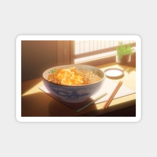 Delicous Japanese Food Katsudon - Anime Wallpaper Magnet