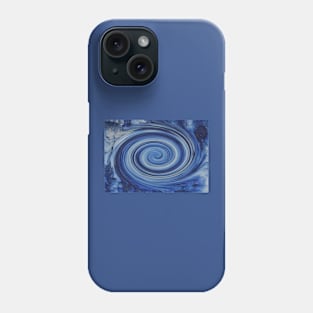 Fast Blue Swirl Phone Case