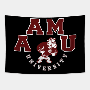 Alabama 1875 A&M University Vintage Style Tapestry