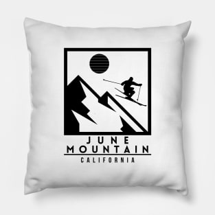 June Mountain California United States ski Pillow